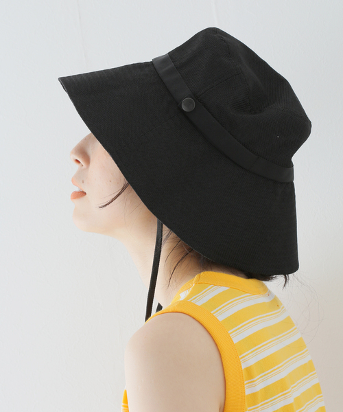 SLOBE IENA（スローブイエナ）の「【THE NORTH FACE / ザ ノースフェイス】HIKE Bloom ハット（ハット・レディース・ベージュ/ブラック/ブラウン/ネイビー・FREE）」の5枚目の写真