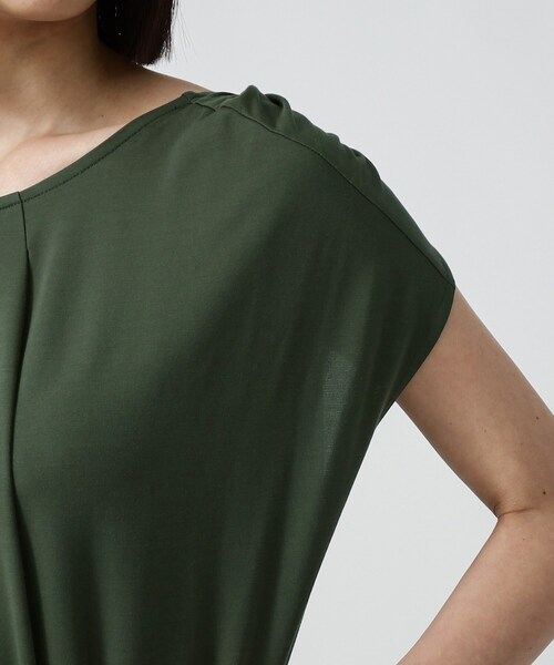 GALLEST（ギャレスト）の「コンフォートポンチワンピース（ワンピース・レディース・ブラック/カーキ・38/34/05/13）」の5枚目の写真