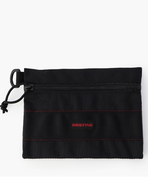 BRIEFING（ブリーフィング）の「【BRIEFING／ブリーフィング】FLAT POUCH M MW GENII（ポーチ・メンズ・ネイビー/ブラック・FREE）」の2枚目の写真