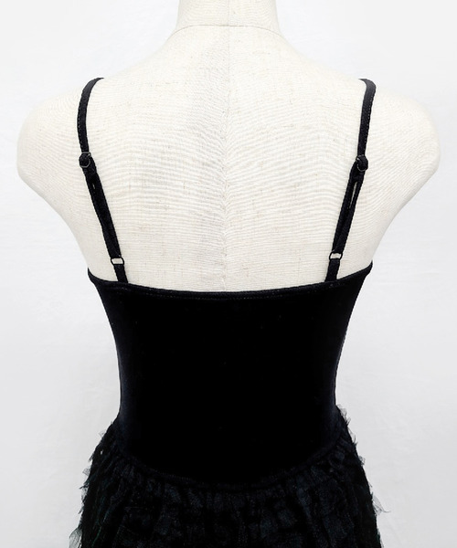 DAY CLOSET(デイ クローゼット)の「レディース ボリュームティアードチュールワンピース(ワンピース・レディース・ブラック・M)」の11枚目の写真