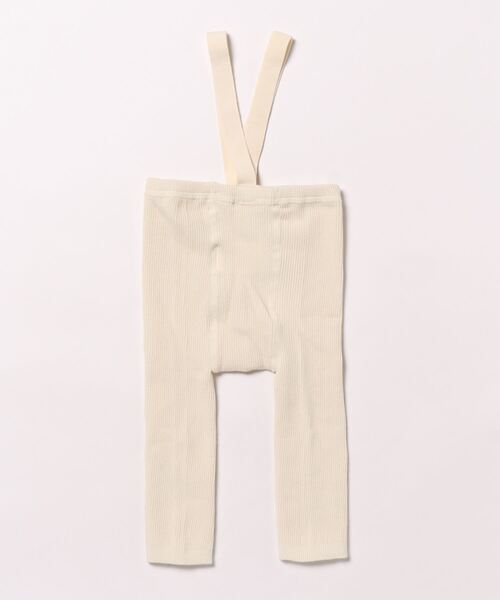petit main（プティマイン）の「Vストラップレギンス（その他ベビー用品・キッズ・アイボリー/チャコール/ベージュ・70cm/80ｃｍ）」の4枚目の写真