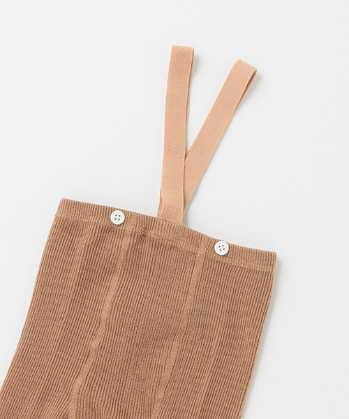 petit main（プティマイン）の「Vストラップレギンス（その他ベビー用品・キッズ・アイボリー/チャコール/ベージュ・70cm/80ｃｍ）」の8枚目の写真