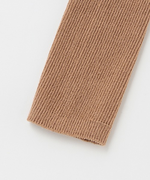 petit main（プティマイン）の「Vストラップレギンス（その他ベビー用品・キッズ・アイボリー/チャコール/ベージュ・70cm/80ｃｍ）」の9枚目の写真