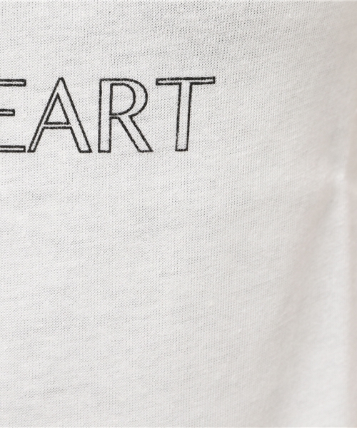 Every very nice claup（エブリィベリーナイスクラップ）の「【Every very nice claup】メガネＴＥ（Tシャツ/カットソー・レディース・オフホワイト/トップグレー/スミクロ・FREE）」の11枚目の写真