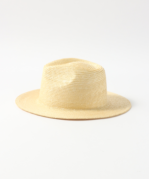 JOURNAL STANDARD relume（ジャーナルスタンダード　レリューム）の「【田中帽子店×relume】別注ストローハット（ハット・メンズ・アイボリー・MEDIUM/LARGE）」の3枚目の写真