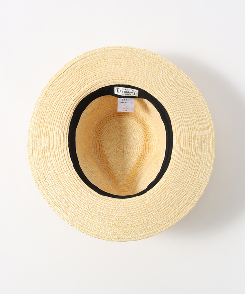 JOURNAL STANDARD relume（ジャーナルスタンダード　レリューム）の「【田中帽子店×relume】別注ストローハット（ハット・メンズ・アイボリー・MEDIUM/LARGE）」の5枚目の写真