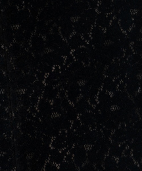 PRANK PROJECT（プランクプロジェクト）の「ベロアレースジャケット / Velour Lace jacket（その他アウター・レディース・ブラック・FREE）」の3枚目の写真
