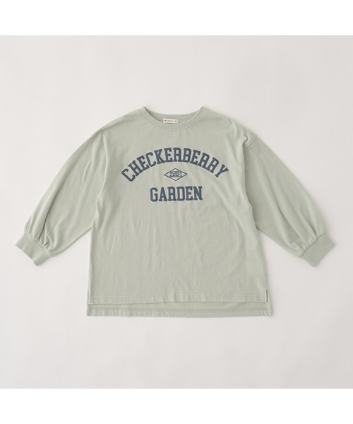 Lycee mine（リセマイン）の「【型崩れしないやわらかコットン】アソートプリントチュニックTシャツ（Tシャツ/カットソー・キッズ・ミント/ピンク/ラベンダー/ネイビー/グレイッシュベージュ/アイボリー・120cm/130cm/140cm/150cm/100cm/110cm）」の22枚目の写真