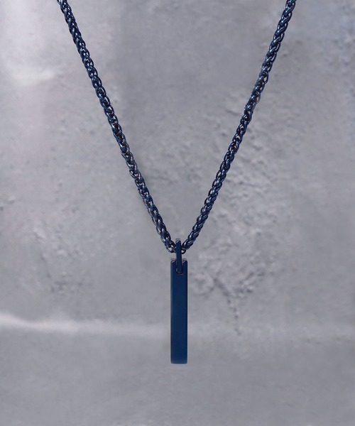 SBG タングステンスクエアバーネックレス（ネックレス）｜SBG
