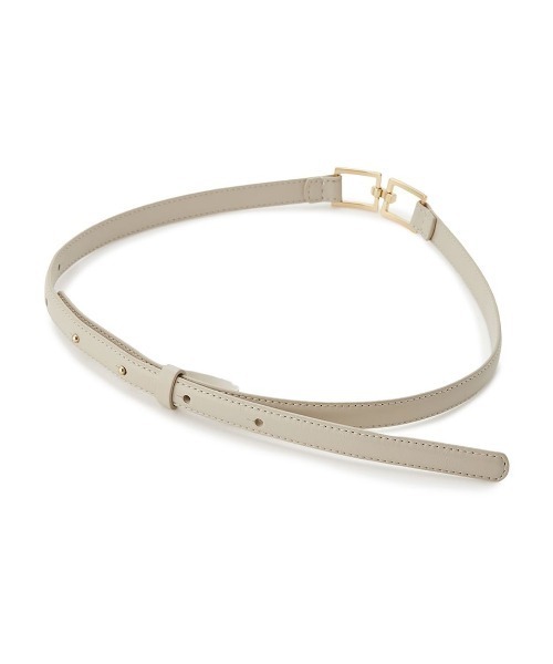 SNIDEL(スナイデル)の「ビットベルト(ベルト・レディース・アイボリー/モカ/ブラック・FREE)」の11枚目の写真