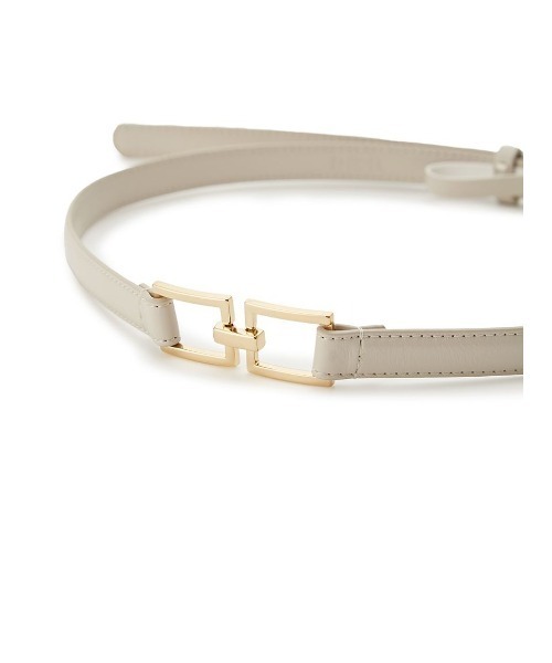 SNIDEL(スナイデル)の「ビットベルト(ベルト・レディース・アイボリー/モカ/ブラック・FREE)」の9枚目の写真