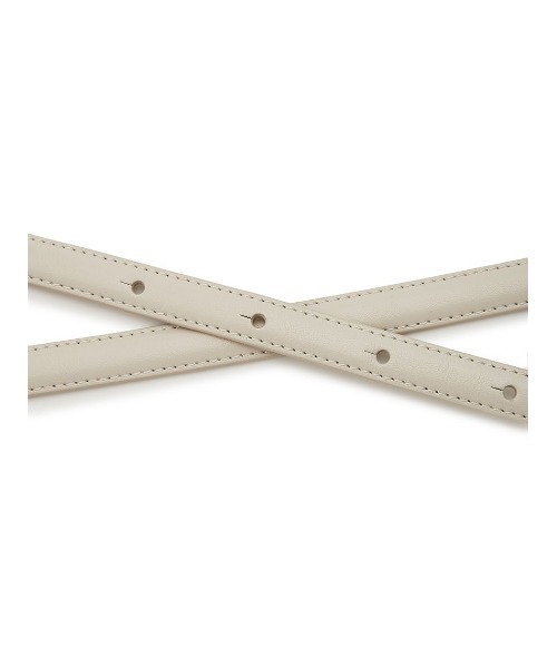 SNIDEL(スナイデル)の「ビットベルト(ベルト・レディース・アイボリー/モカ/ブラック・FREE)」の6枚目の写真