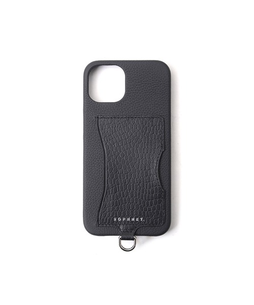 SOPHNET.（ソフネット）の「DEMIURVO LEATHER PHONE CASE for iPhone