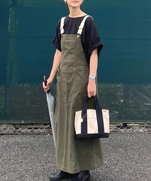 LBC | バックサテンワークジャンスカ(ジャンパースカート)