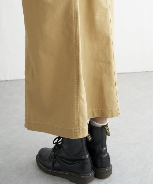 LBC（エルビーシー）の「バックサテンワークジャンスカ（ジャンパースカート・レディース・ダークオリーブ/ライトブラウン/ブラック・M）」の13枚目の写真