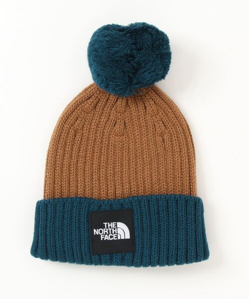 THE NORTH FACE(ザノースフェイス)の「THE NORTH FACE/ザ・ノース・フェイス/K POM POM CAPPUCHO/キッズポンポンカプッチョ/HEADWEAR/ヘッドウエア/NNJ42307/K POM POM CAPPUCHO(ニットキャップ/ビーニー・キッズ・ベージュ/ブラウン/ピンク・FREE)」の2枚目の写真