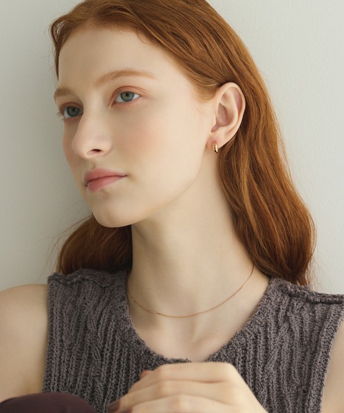 CENE（セネ）の「【CENE】セネ/ミニドロップピアス（ピアス（両耳用）・レディース・シルバー/ゴールド・FREE）」の21枚目の写真