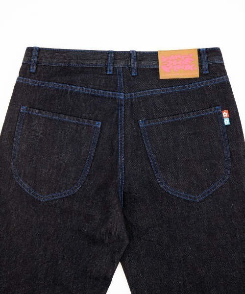 Vandy The Pink（ヴァンディーザピンク）の「ストリートファッション VANDY THE PINK ヴァンディーザピンク VTP GRAFFITI DENIM ジーンズ ストレートジーンズ デニムパンツ（デニムパンツ・メンズ・ネイビー・M）」の9枚目の写真