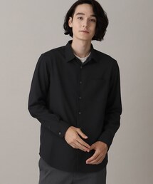 ◆【シワになりにくい/吸水速乾/洗える/イージーケア】テックリーノレギュラーカラーシャツ