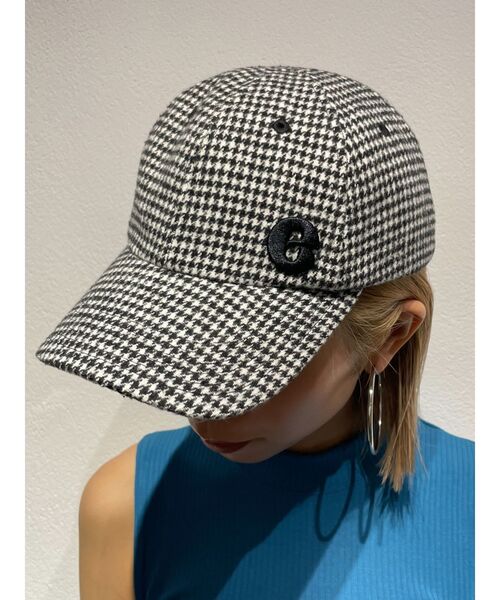 EMODA（エモダ）の「ベースボールロゴキャップ（キャップ・レディース・ブラック/その他・FREE）」の2枚目の写真