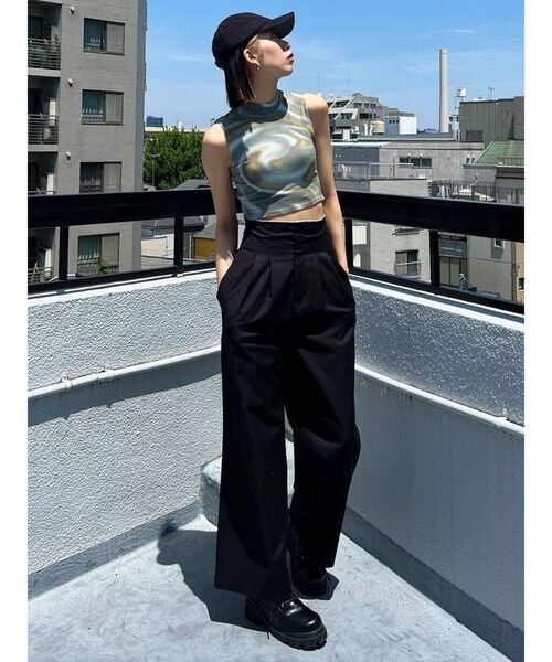 EMODA（エモダ）の「ベースボールロゴキャップ（キャップ・レディース・ブラック/その他・FREE）」の5枚目の写真