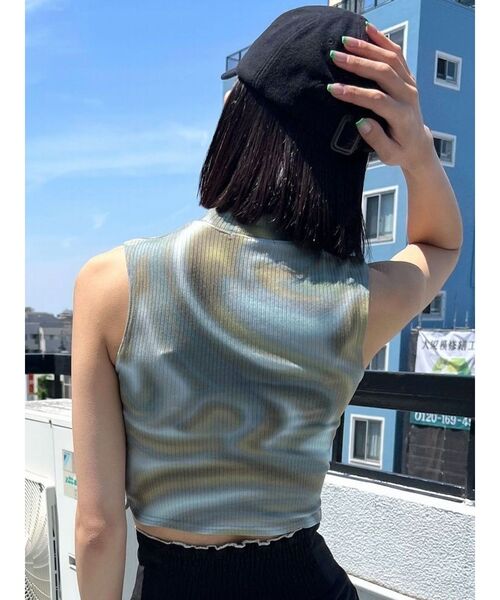 EMODA（エモダ）の「ベースボールロゴキャップ（キャップ・レディース・ブラック/その他・FREE）」の6枚目の写真