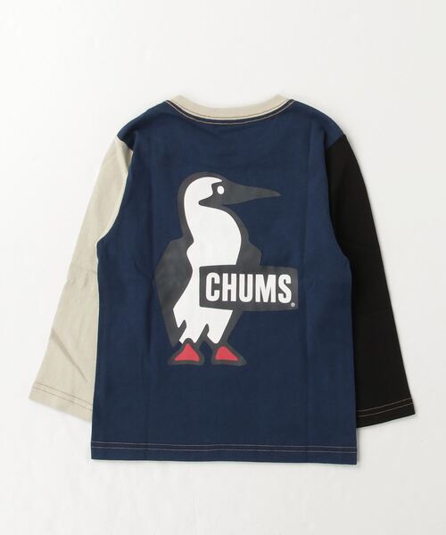 CHUMS(チャムス)の「【CHUMS】Kid's Booby Logo Brushed L/S T-Shirt(Tシャツ/カットソー・キッズ・ブラック/ホワイト/ベージュ系/ベージュ/グレイッシュベージュ/ネイビー/ミント・MEDIUM/LARGE/X-LARGE)」の18枚目の写真