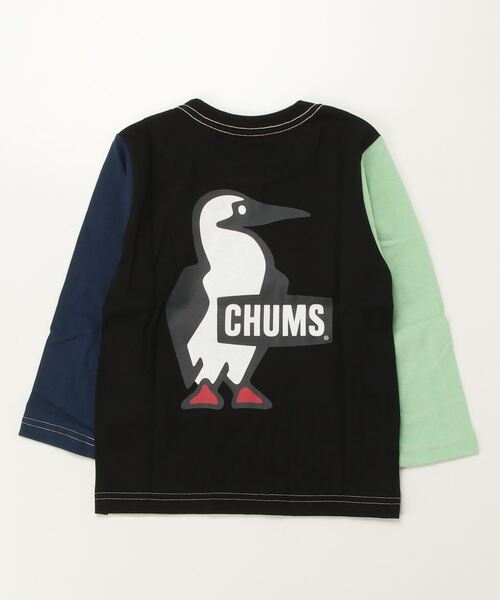 CHUMS(チャムス)の「【CHUMS】Kid's Booby Logo Brushed L/S T-Shirt(Tシャツ/カットソー・キッズ・ブラック/ホワイト/ベージュ系/ベージュ/グレイッシュベージュ/ネイビー/ミント・MEDIUM/LARGE/X-LARGE)」の19枚目の写真