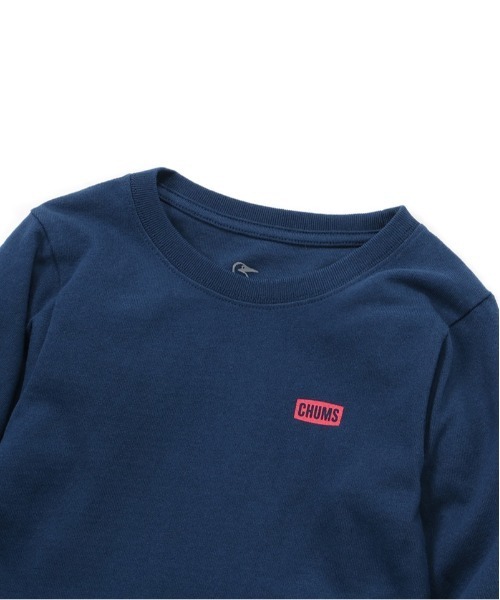 CHUMS(チャムス)の「【CHUMS】Kid's Booby Logo Brushed L/S T-Shirt(Tシャツ/カットソー・キッズ・ブラック/ホワイト/ベージュ系/ベージュ/グレイッシュベージュ/ネイビー/ミント・MEDIUM/LARGE/X-LARGE)」の15枚目の写真