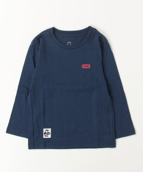 CHUMS(チャムス)の「【CHUMS】Kid's Booby Logo Brushed L/S T-Shirt(Tシャツ/カットソー・キッズ・ブラック/ホワイト/ベージュ系/ベージュ/グレイッシュベージュ/ネイビー/ミント・MEDIUM/LARGE/X-LARGE)」の14枚目の写真