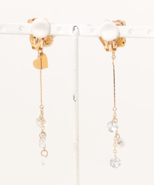 tone(トーン)の「【colzaflap】sway earring(MA)(イヤリング・レディース・ゴールド・FREE)」の4枚目の写真