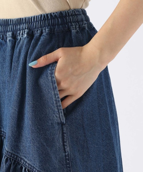 niko and...（ニコアンド）の「アソートカーブギャザースカート（スカート・レディース・ブラック/モカ/インディゴブルー・FREE）」の11枚目の写真