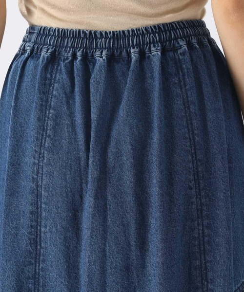 niko and...（ニコアンド）の「アソートカーブギャザースカート（スカート・レディース・ブラック/モカ/インディゴブルー・FREE）」の13枚目の写真