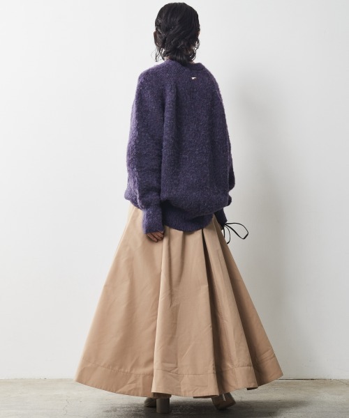 CHIC STYLE(シックスタイル)の「<大きいサイズ>畦編ヘアリーニットチュニック シックスタイル(その他トップス・レディース・グリーン/グレー/パープル・5L/3L/LL/4L/L)」の17枚目の写真
