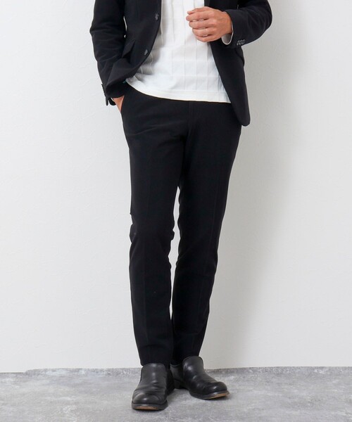 Stutostein Nolley's(シュテットシュタインノーリーズ)の「《セットアップ対応》MODERNFIT PT チドリジャガード / ハイテンションコール パンツ(その他パンツ・メンズ・グレー/ネイビー/ブラック/ダークネイビー・XL/L/M/S)」の1枚目の写真