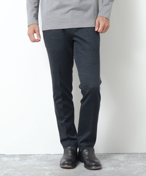 Stutostein Nolley's(シュテットシュタインノーリーズ)の「《セットアップ対応》MODERNFIT PT チドリジャガード / ハイテンションコール パンツ(その他パンツ・メンズ・グレー/ネイビー/ブラック/ダークネイビー・XL/L/M/S)」の7枚目の写真