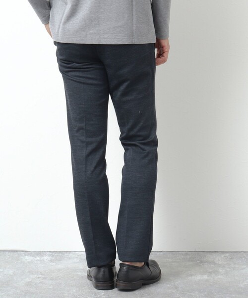 Stutostein Nolley's(シュテットシュタインノーリーズ)の「《セットアップ対応》MODERNFIT PT チドリジャガード / ハイテンションコール パンツ(その他パンツ・メンズ・グレー/ネイビー/ブラック/ダークネイビー・XL/L/M/S)」の10枚目の写真