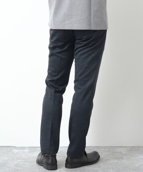Stutostein Nolley's(シュテットシュタインノーリーズ)の「《セットアップ対応》MODERNFIT PT チドリジャガード / ハイテンションコール パンツ(その他パンツ・メンズ・グレー/ネイビー/ブラック/ダークネイビー・XL/L/M/S)」の11枚目の写真