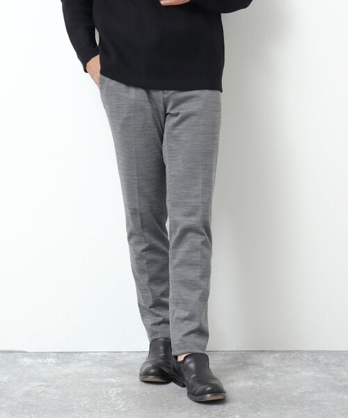 Stutostein Nolley's(シュテットシュタインノーリーズ)の「《セットアップ対応》MODERNFIT PT チドリジャガード / ハイテンションコール パンツ(その他パンツ・メンズ・グレー/ネイビー/ブラック/ダークネイビー・XL/L/M/S)」の16枚目の写真