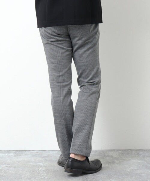 Stutostein Nolley's(シュテットシュタインノーリーズ)の「《セットアップ対応》MODERNFIT PT チドリジャガード / ハイテンションコール パンツ(その他パンツ・メンズ・グレー/ネイビー/ブラック/ダークネイビー・XL/L/M/S)」の19枚目の写真