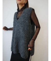 TRUNC | Fluffy Soft Knit Vest(ベスト)