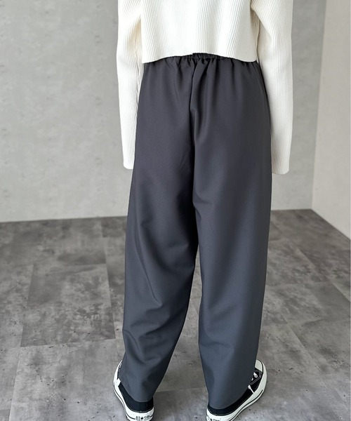 Per sist ence(パーシエンス)の「タックパンツ(その他パンツ・レディース・ブラック/グレー/ブラウン系・FREE)」の22枚目の写真