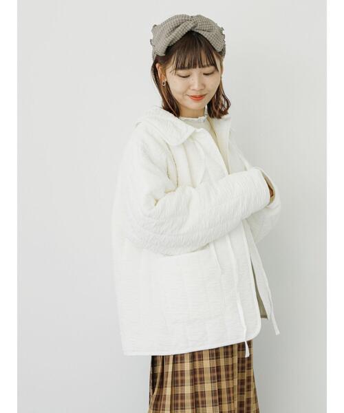 ehka sopo（エヘカソポ）の「ジャカードキルティングジャケット（ノー