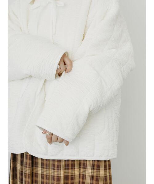 ehka sopo（エヘカソポ）の「ジャカードキルティングジャケット（ノー