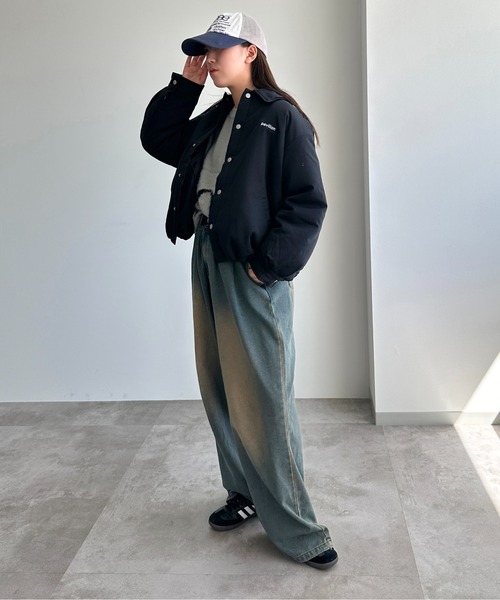 apres jour mignon(アプレジュールミニョン)の「アソート中綿ハンティング【ZOZOTOWN限定アイテム】(ブルゾン・レディース・ブラック/グレー系その他/グリーン系その他・X-LARGE/フリー)」の11枚目の写真