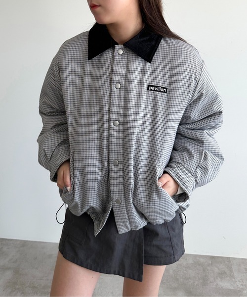 apres jour mignon(アプレジュールミニョン)の「アソート中綿ハンティング【ZOZOTOWN限定アイテム】(ブルゾン・レディース・ブラック/グレー系その他/グリーン系その他・X-LARGE/フリー)」の13枚目の写真