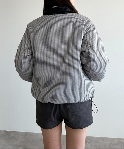 apres jour mignon(アプレジュールミニョン)の「アソート中綿ハンティング【ZOZOTOWN限定アイテム】(ブルゾン・レディース・ブラック/グレー系その他/グリーン系その他・X-LARGE/フリー)」の14枚目の写真