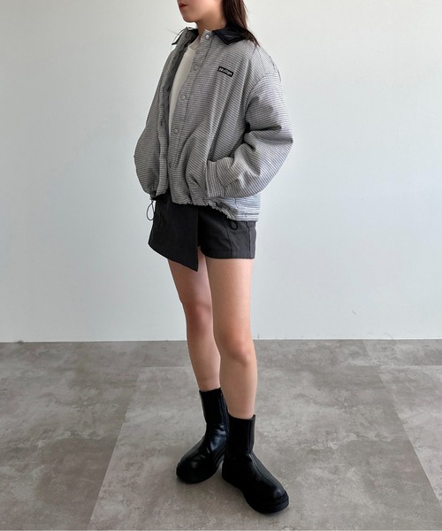 apres jour mignon(アプレジュールミニョン)の「アソート中綿ハンティング【ZOZOTOWN限定アイテム】(ブルゾン・レディース・ブラック/グレー系その他/グリーン系その他・X-LARGE/フリー)」の18枚目の写真