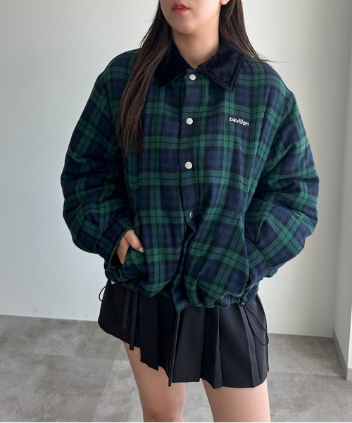 apres jour mignon(アプレジュールミニョン)の「アソート中綿ハンティング【ZOZOTOWN限定アイテム】(ブルゾン・レディース・ブラック/グレー系その他/グリーン系その他・X-LARGE/フリー)」の21枚目の写真