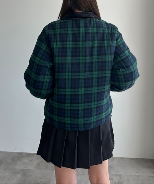 apres jour mignon(アプレジュールミニョン)の「アソート中綿ハンティング【ZOZOTOWN限定アイテム】(ブルゾン・レディース・ブラック/グレー系その他/グリーン系その他・X-LARGE/フリー)」の22枚目の写真